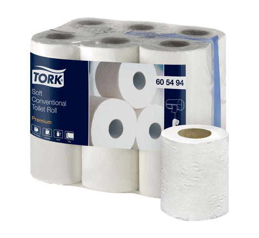 Tork - PAQ. 108 PAP. HIGIENICO TORK PREMIUM 150SER. 2CAP