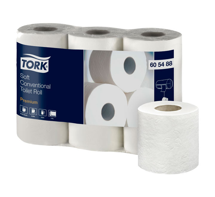 Tork - PAQ. 42 PAP. HIGIENICO TORK PREMIUM 300SER. 2CAP