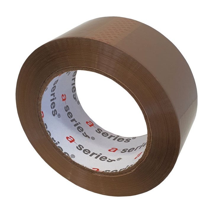 A - SERIES - ROLLO PRECINTO PP 48MMX132M MARRON