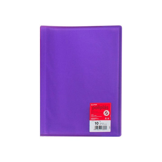 Grafoplas - CARP. 10F POLIPLAS GRAFOPLAS A4 PP VIOLET 01311235