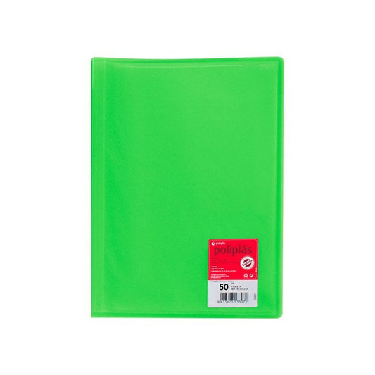 Grafoplas - CARP. 50F POLIPLAS GRAFOPLAS A4 PP VERDE 01351221