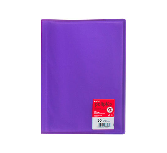 Grafoplas - CARP. 50F POLIPLAS GRAFOPLAS A4 PP VIOLET 01351235