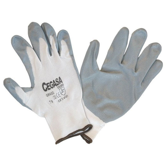 Cegasa - GUANTES CEGASA NITRILO GRIS NYLON T7 PAR 327098