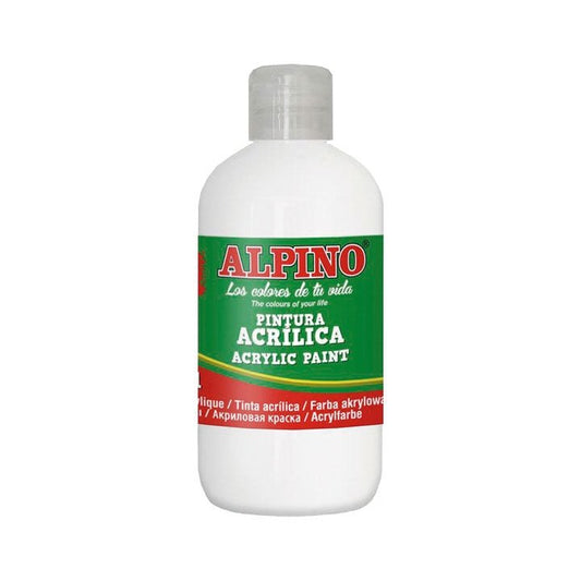 Alpino - BOTE 250ML PINTURA ACRILICA ALPINO BLANCO DV000020