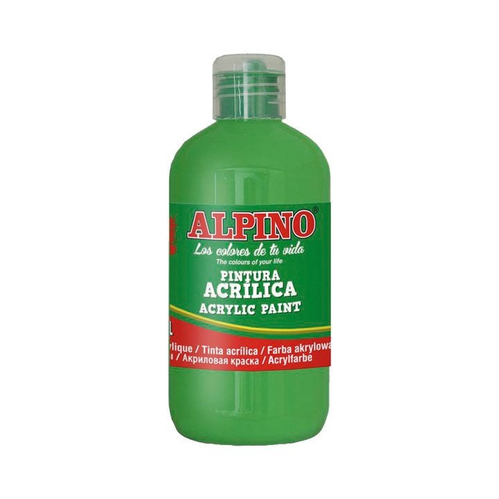 Alpino - BOTE 250ML PINTURA ACRIL.ALPINO VE CLARO DV000028