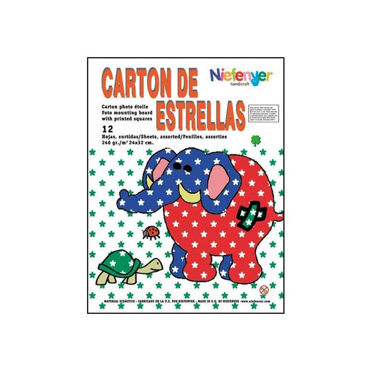 Niefenver - B.12U CARTON ESTRELLA NIEFENVER 34X32CM 0700127