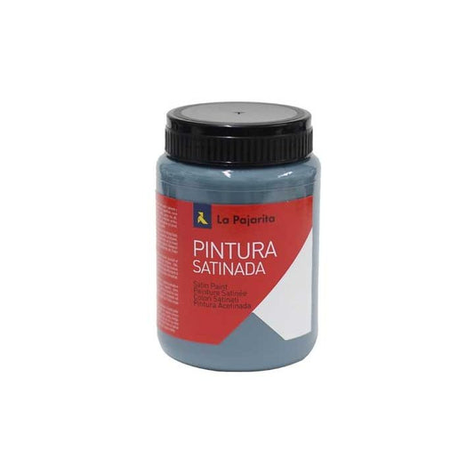 La Pajarita - PINTURA SATIN.375ML LA PAJARITA 169313 AZUL METAL