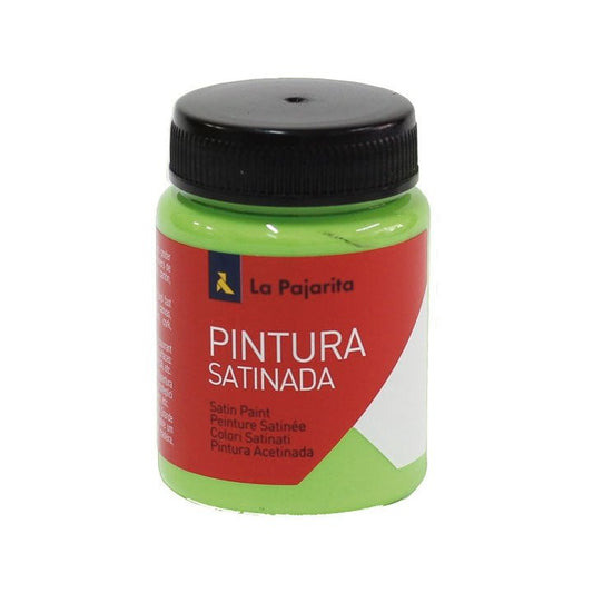 La Pajarita - PINTURA SATIN.75ML LA PAJARITA 169616 VERDE LORO