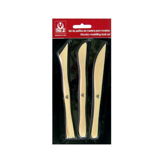 Sio-2 - SET 3PIEZAS PALILLOS MADERA SIO-2 3700001800