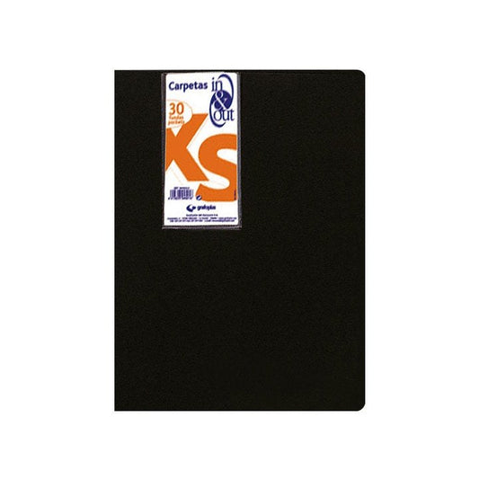 Grafoplas - CARPETA 30FUND. GRAFOPLAS IN&OUT XS 39453010 NEGRO