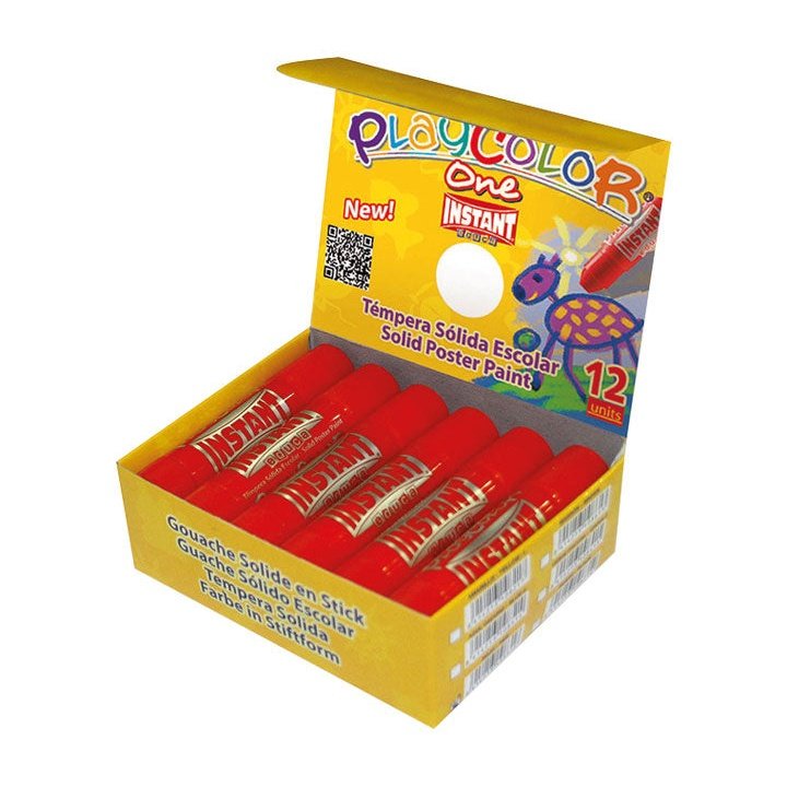 Playcolor - ESTUCHE 12U TEMP. SOLIDAS PLAYCOLOR 10G RO. 10831