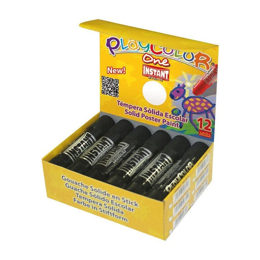 Playcolor - EST. 12U TEMP. SOLIDAS PLAYCOLOR 10G NEGRO 10871