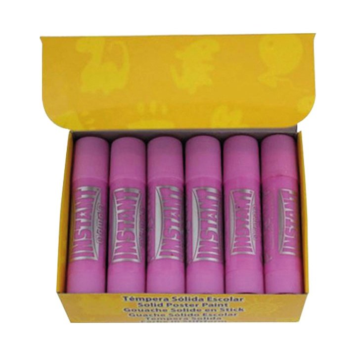 Playcolor - ESTUCHE 12U TEMP. SOLIDAS PLAYCOLOR 10G ROSA 10911