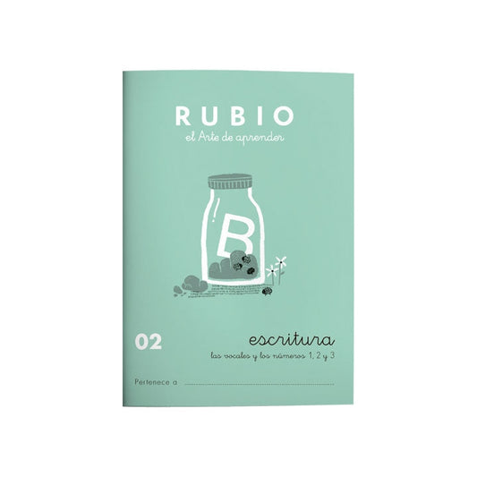 Miquelrius - CUADERNO RUBIO A5 ESCRITURA   02 - Pack de 10 unidades