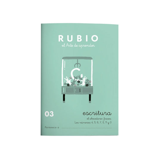 Miquelrius - CUADERNO RUBIO A5 ESCRITURA   03 - Pack de 10 unidades