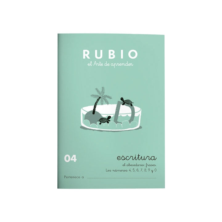 Miquelrius - CUADERNO RUBIO A5 ESCRITURA   04 - Pack de 10 unidades