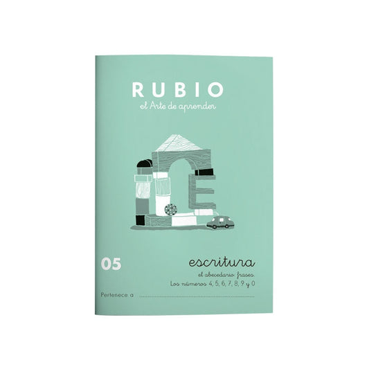 Miquelrius - CUADERNO RUBIO A5 ESCRITURA   05 - Pack de 10 unidades