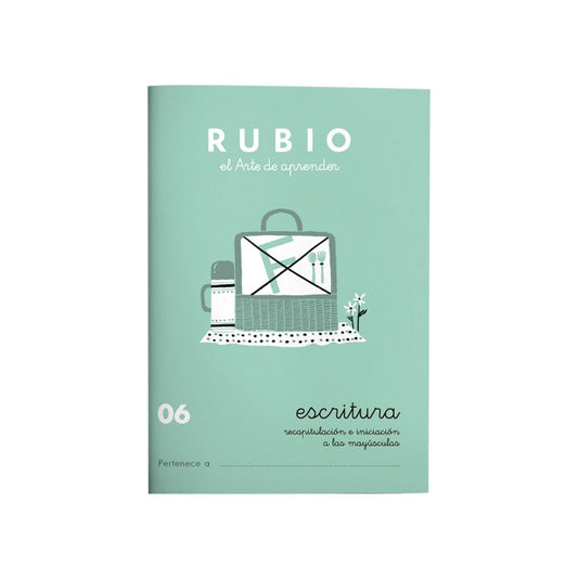 Miquelrius - CUADERNO RUBIO A5 ESCRITURA   06 - Pack de 10 unidades