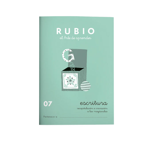 Miquelrius - CUADERNO RUBIO A5 ESCRITURA   07 - Pack de 10 unidades