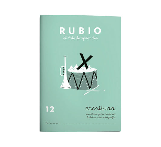 Miquelrius - CUADERNO RUBIO A5 ESCRITURA 12 - Pack de 10 unidades