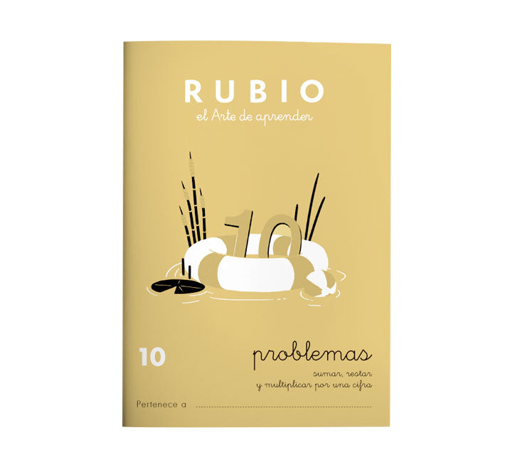 Miquelrius - CUADERNO RUBIO A5 OPERAC.y PROBLEMAS 10 - Pack de 10 unidades