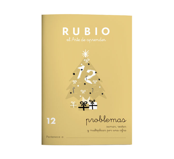 Miquelrius - CUADERNO RUBIO A5 OPERAC.y PROBLEMAS 12 - Pack de 10 unidades