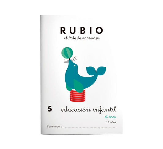 Miquelrius - PACK 10 CUADERNOS RUBIO EDUC. INFANTIL PR5