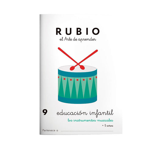 Miquelrius - PACK 10 CUADERNOS RUBIO EDUC. INFANTIL PR9