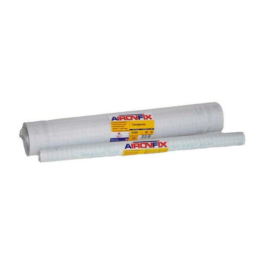 Aironfix - ROLLO FILM AIRONFIX ADH. 45CMX20M MATE TRANSP.