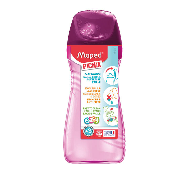 Maped - BOTELLA AGUA MAPED EASY ORIGIN 430ML ROSA