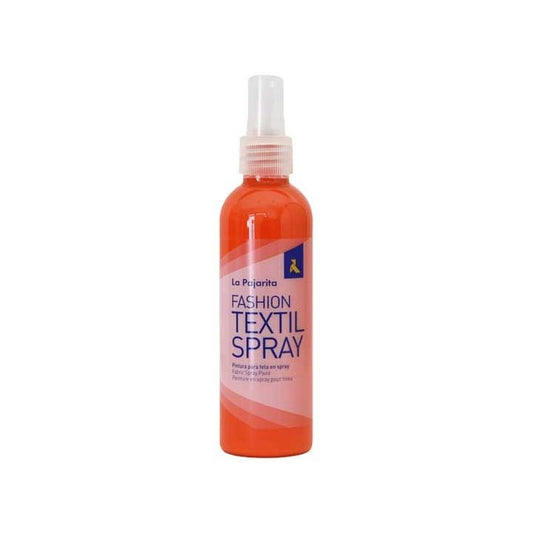 La Pajarita - SPRAY LA PAJARITA PINT. TEXTIL 100ML NARANJA