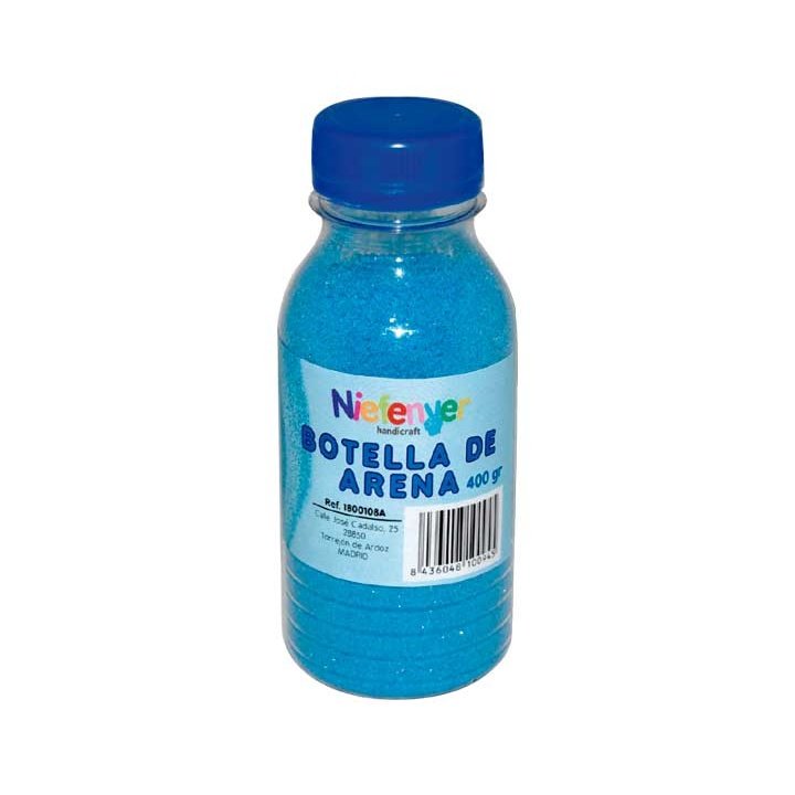 Niefenver - BOTELLA 400GR ARENA NAT. FINA NIEFENVER AZUL