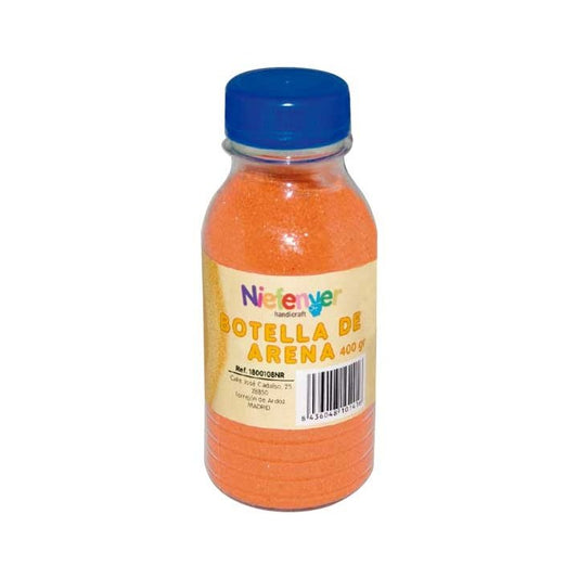 Niefenver - BOTELLA 400GR ARENA NAT. FINA NIEFENVER NARANJA