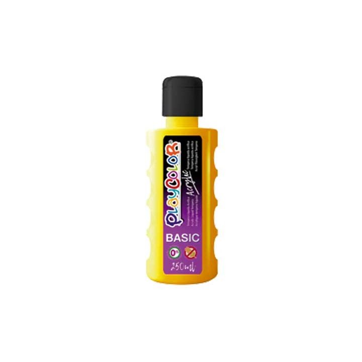 Playcolor - BOTE PINTURA PLAYCOLOR ACRYLIC 250ML AMARILLO