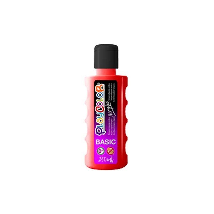 Playcolor - BOTE PINTURA PLAYCOLOR ACRYLIC 250ML ROJO