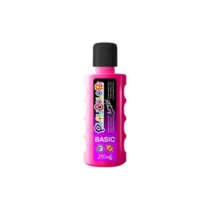 Playcolor - BOTE PINTURA PLAYCOLOR ACRYLIC 250ML MAGENTA