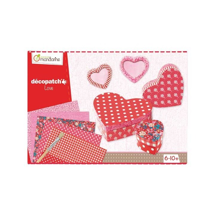 Avenue Mandarine - CAJA CREAT. DECOPATCH CLF MANDARINE AMOR