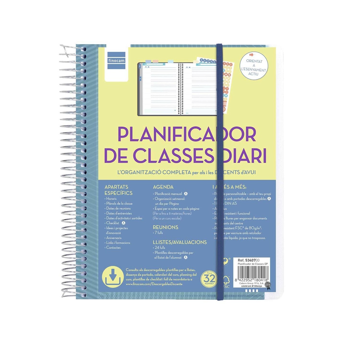 Finocam - 5340700 agenda personal Agenda para profesor