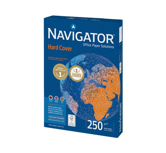 Navigator - PAQ. 125H PAP. NAVIGATOR HARD COVER A4 250GR