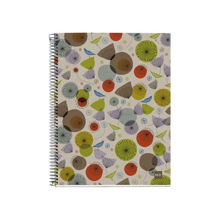 Miquelrius - NOTEBOOK 4 MIQUEL RIUS ECOBIRDS A4 5X5 120H