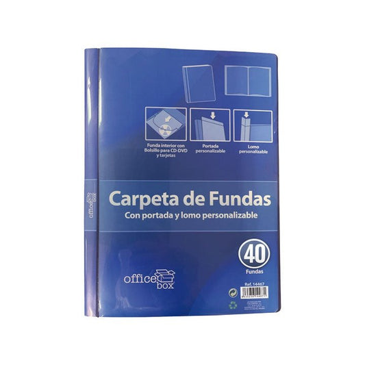 Office Box - CARP. 40 FUND OFFICE BOX PERSONALIZ. A4 NEGRO