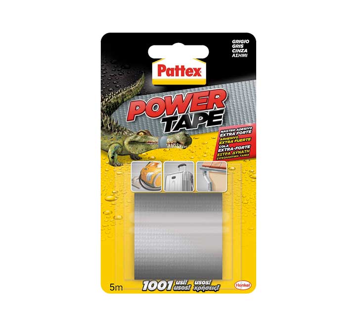 Pattex - CINTA ADH. POWER TAPE PATTEX 50X5M GRIS