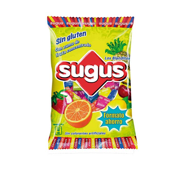 Sugus - BOLSA CARAMELOS SUGUS SABOR STDO 1KG