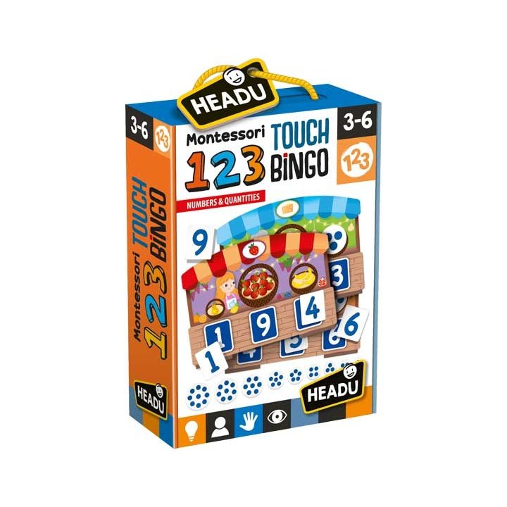 Headu - JUEGO HEADU 123 TOUCH BINGO