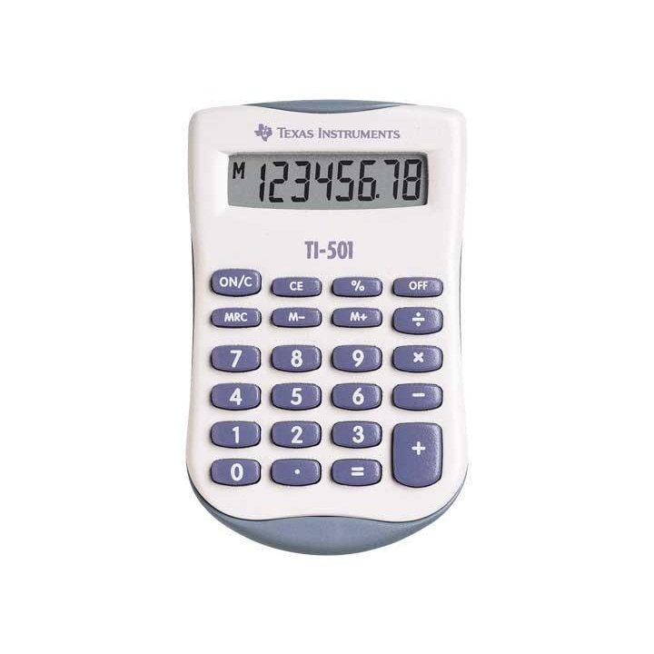 Texas Instruments - CALCULADORA BOLSILLO TEXAS TI-501 8 DIG