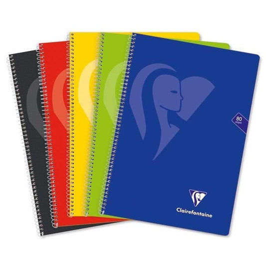 Clairefontaine - PAQ 5 CUAD ESP CLF MIMESYS Fº 4X4 T/BL 80H VIVOS - Pack de 4 unidades