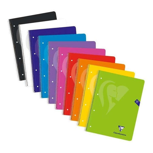 Clairefontaine - CUAD ESP CLF MIMESYS A4 5X5 T/PP 120H 4T STDO