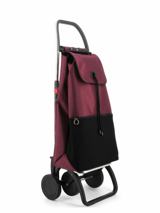 Rolser - I-Max Urban Negro  Burdeos Bolsa para carrito de la compra