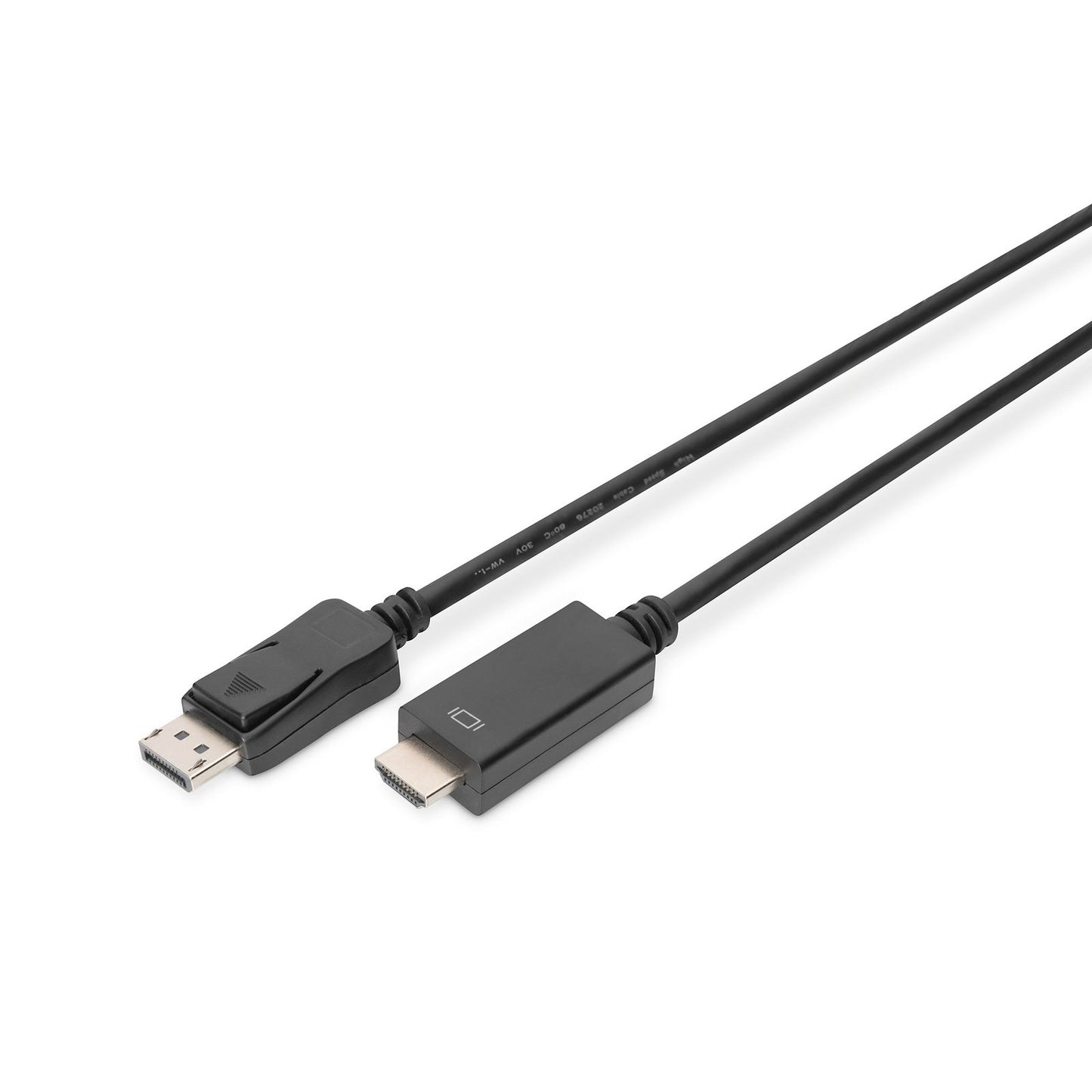 Digitus - Cable adaptador DisplayPort  DP - HDMI tipo A