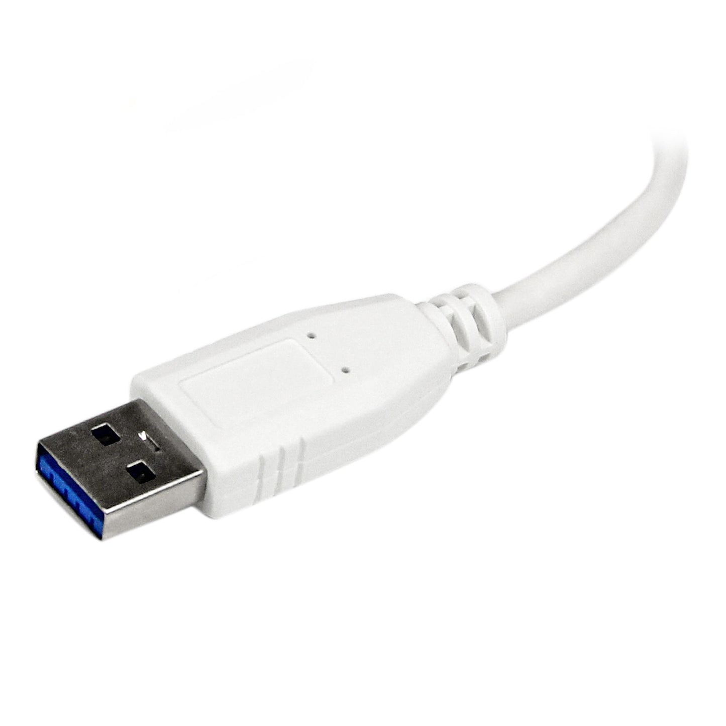 StarTech.com - Adaptador Concentrador Hub Ladrón USB 3.0 (5Gbps) Super Speed para Laptop de 4 Puertos Salidas - Blanco